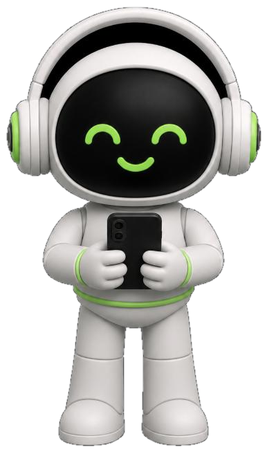 Nani revisando los leads en su teléfono